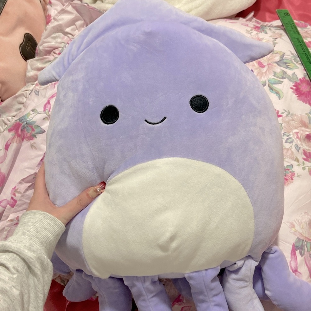 1 large 12” Squid Squishmallow